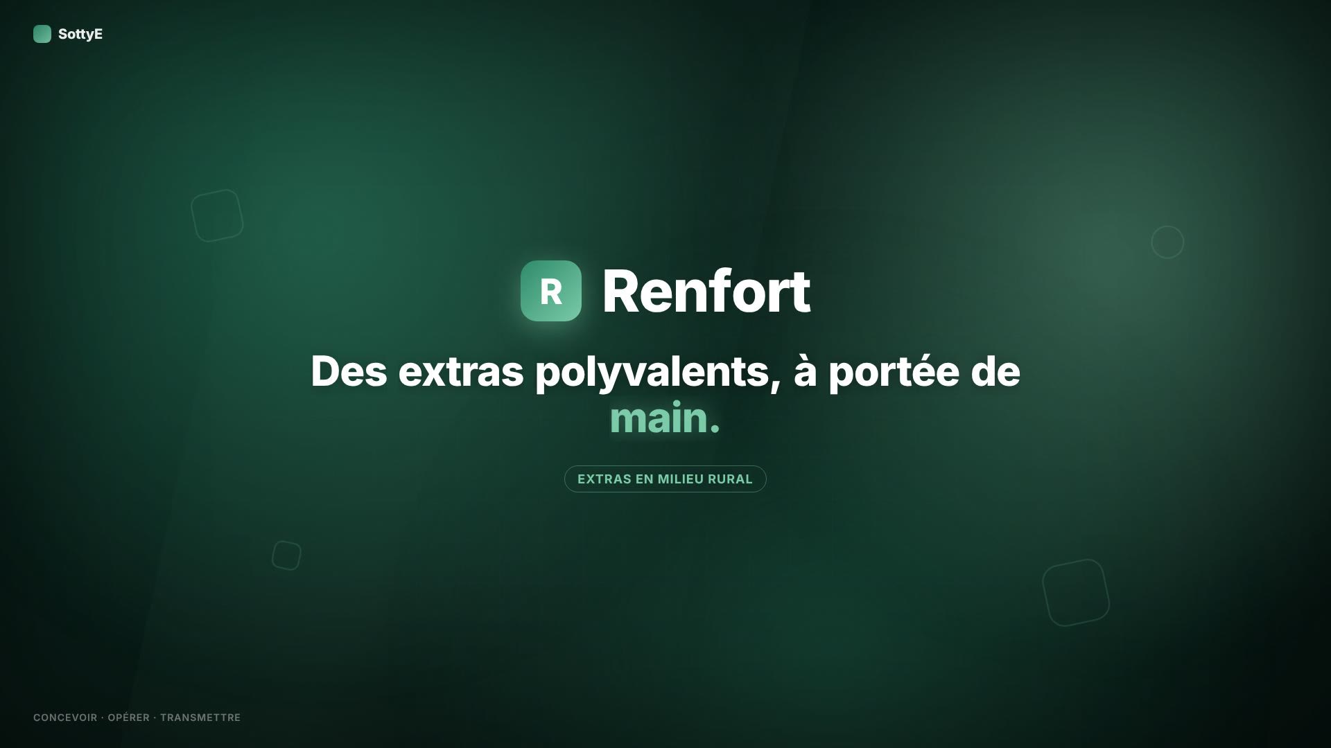 Aperçu vidéo — Renfort en 30 secondes